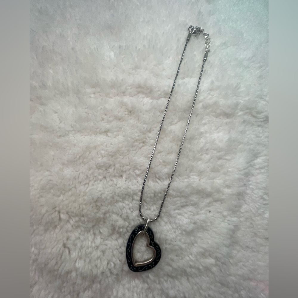 Brighton Metro Heart Reversible Heart Necklace
